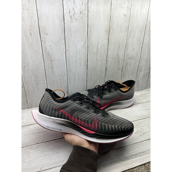 Nike Pegasus‎ Turbo 2 Shoes Mens Size 13 Gray Pink Running Sneakers AT2863-007